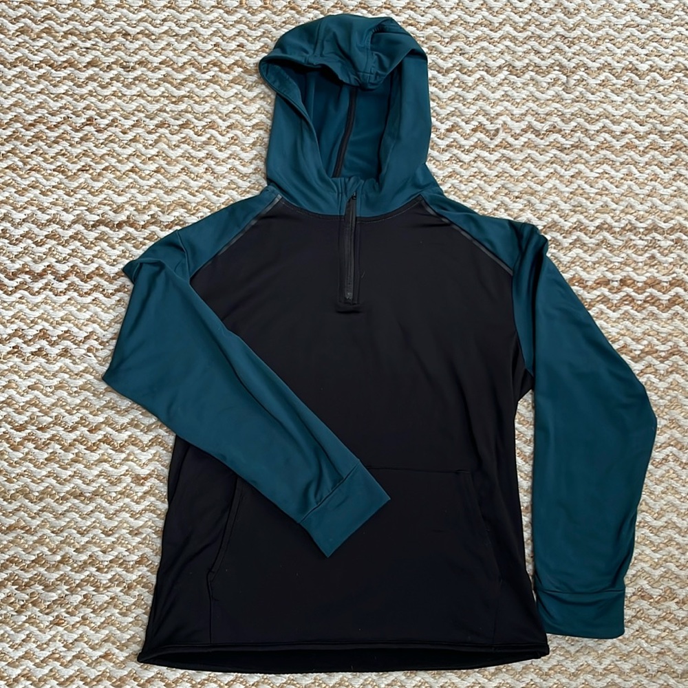 EUC Runway brand for Stitch fix 3/4 zip hoddie sweatshirt
